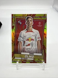 Topps Molten Rare #118 Dani Olmo RB Leipzig UEFA Champions League Soccer 2023 - Picture 1 of 2