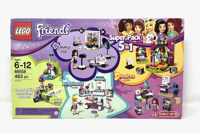 LEGO FRIENDS 66558 Super Pack 5 en 1 T OBJETIVO RETIRADO EXCLUSIVO 2017 NUEVO Precintado Foto 1 de 4