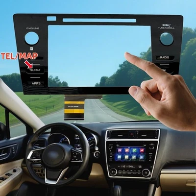 NUEVO digitalizador de pantalla táctil radio Subaru Legacy & Outback 2018 2019 (TEL/MAP) Foto 1 de 4