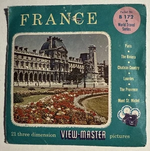 View-Master FRANCE World Travel Series  B172 - 3 Reel Set (V9) - Picture 1 of 7