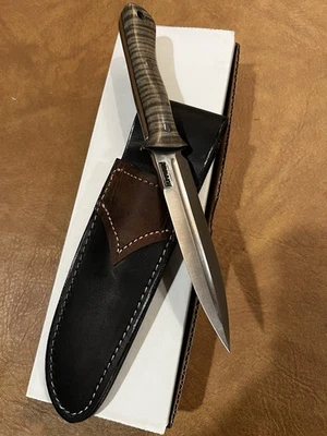 Cuchillos Lon Humphrey Arcángel 52100 Herramienta Acero Rizado Arce Forros Negros Foto 1 de 4