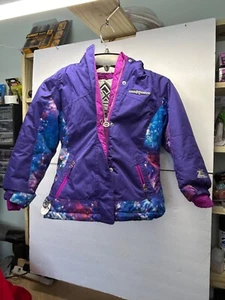 PARKA ABRIGO EXPOSICIÓN CERO NIÑOS 5/6 MORADO - Imagen 1 de 5