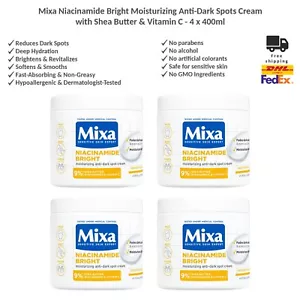Mixa Niacinamide Bright Feuchtigkeitsspendende Anti-Pigmentflecken Creme x4 - Bild 1 von 17