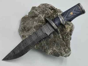 Handmade Custom - Damascus Bowie Knife - Full Tang - FREE & FAST POST - OZ STOCK - Picture 1 of 7