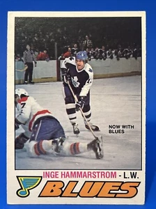1978-79 O-Pee-Chee Inge Hammarstrom Card #320 Toronto Maple Leafs - Picture 1 of 2