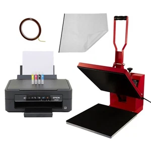 Transferpresse T-Shirtpresse Heißpresse 38x38cm Textildruck Hitzepresse &Drucker - Bild 1 von 12