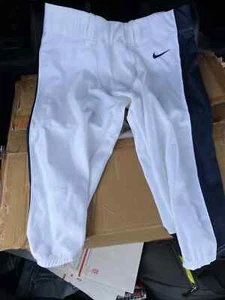 Nike Size S, M,  ,L XL, 2XL Vapor Untouchable Football Pants White And Blue. - Picture 1 of 2
