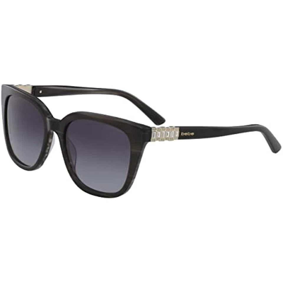 NUEVO Gafas de sol Bebe BB 7199 001 negro azabache con cristales de Swarovski y estuche Bebe Foto 1 de 1