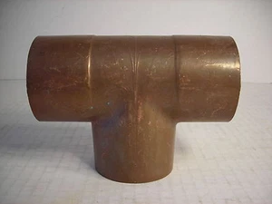 NOS 4" CxCxC COPPER PRESSURE TEE PLUMBING for WATER - Picture 1 of 1