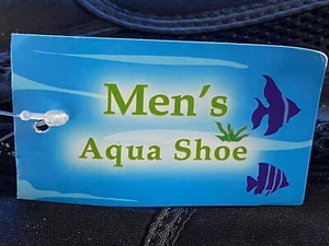 Herren Aqua Schuhe / Größe 9/10 / schwarz - Bild 1 von 4