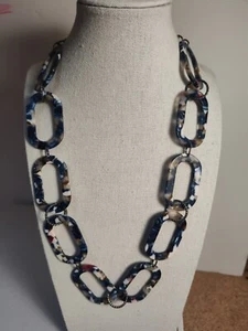 22" Large Oval Link Necklace - Picture 1 of 6