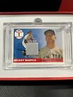 2006 Topps Baseball Mickey Mantle #MHR1 Jersey Fusion