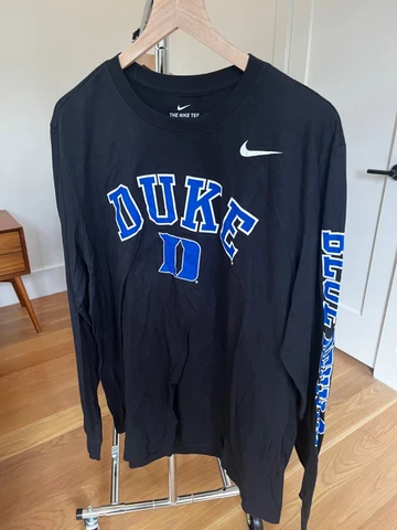 Nike Duke blue devils long sleeve shirt XL Cover