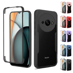 360° Grad Hülle Xiaomi Redmi A3 Rundum vollschutz Integriertem Displayschutz - Bild 1 von 48