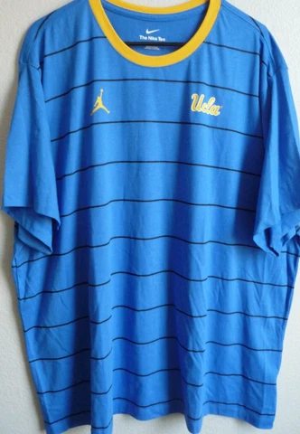 Men's Nike UCLA Bruins Striped Performance T-Shirt 3XL NWT Cover