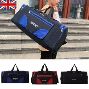 Mens Womens Large Holdall Bag Duffle Bag Sports Weekend Travel Luggage Bag - Picture 1 of 15