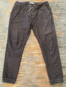 Taylor Stitch The Après Pant Charcoal Sashiko Large - Picture 1 of 3