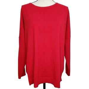 Chicos L/S Pullover Sweater Size 4 XXL Round Neck Knit Top - Picture 1 of 6