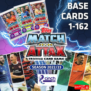 TOPPS MATCH ATTAX SPFL 2022/23 #1-162 Choose Your Card
