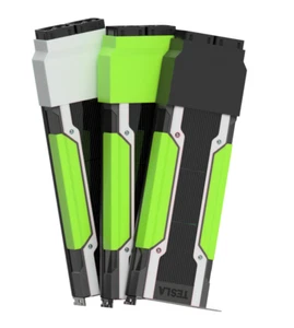 👉Nvidia Tesla Cooling Shroud P40/41 P100 V100 K80 K60 M40 GPU Accelerator Cards - Picture 1 of 23