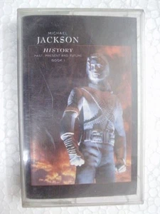 MICHAEL JACKSON MJ HISTORY BOOK1 RARE CASSETTE INDIA - Picture 1 of 3