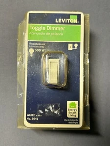 Leviton Trimatron 6641-W 600W Incandescent Single Pole Toggle Dimmer - Picture 1 of 3