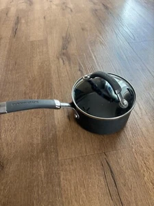 Kitchenaid 1 QT - 0.9 L Saucepan Hard Anodized Non-stick Black with lid - Picture 1 of 4