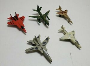 Diecast Jets Lot of 5 Military Vintage