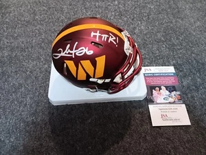 Clinton Portis Signed Mini Helmet Jsa Washington Redskins Commanders #httr!! - Picture 1 of 2