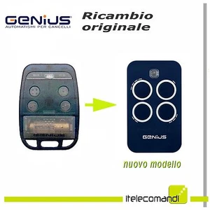 Telecomando radiocomando Genius Bravo 4 TE4 433H > Echo4 apricancello 433 Mhz - Foto 1 di 1