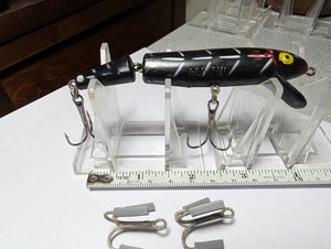 CottonCordell, sombra vintage "aleta roja", articulado resistente, negro con blanco en los laterales - Imagen 1 de 5