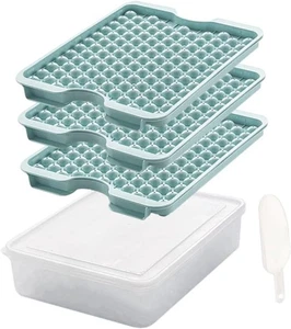 Zum Selbermachen Runde Eiswürfel Kugel Maschine PP Tablett Silikon Kugel Form Bar Whisky Cocktails - Bild 1 von 9