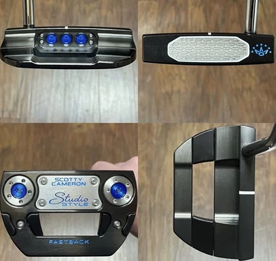 Scotty Cameron Studio Style Fastback Putter - New - Xtreme Dark Finish - BLU - Image 1 of 4