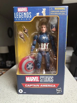 Figura de acción Capitán América serie Marvel Legends 2025 NUEVA Foto 1 de 4
