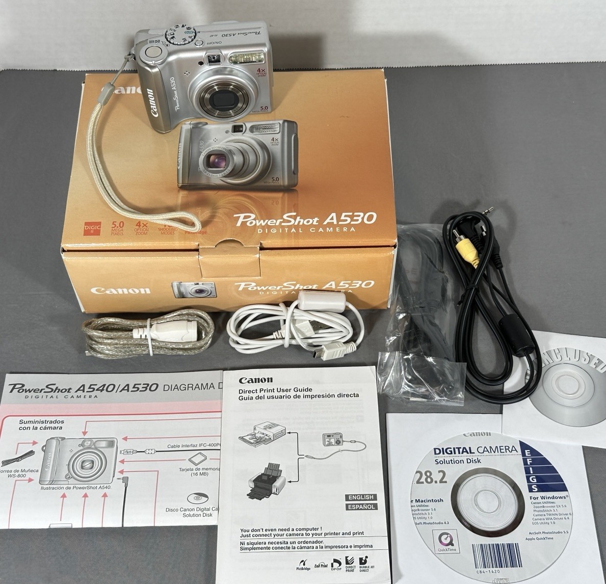 Canon PowerShot A530 Digital Cameras with Date/Time Stamp Canon PowerShot A530 Digital Cameras with Date/Time Stamp
