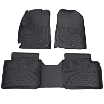 Carpet Floor Mats for Kia Forte 2019-2024 Black TPE Floor Liners Fit Waterproof - Image 1 of 4