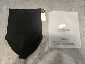 NWT Shapermint Empetua Black High-Waisted Shaper Panty Brief M/L - Picture 1 of 3