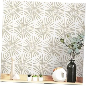118"x17.3" Peel and Stick Wallpaper Boho Contact Paper Peel and Stick Wall - Picture 1 of 7