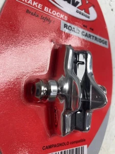 Brake pads/shoes cartridge . Compatible with Campagnolo brake calipers only. - Picture 1 of 2