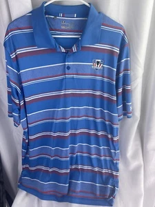 Under Armour Golf Polo Shirt North South Cup Embroidered Logo Men's XL - Picture 1 of 5