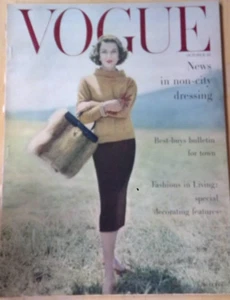 Vogue: Classic Vintage Magazine October 15, 1956 - Picture 1 of 4