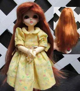 Monique Puppenperücke "Shauna" Größe 6/7 in Karottenrot - Fabrikmuster 10% Rabatt - Bild 1 von 2