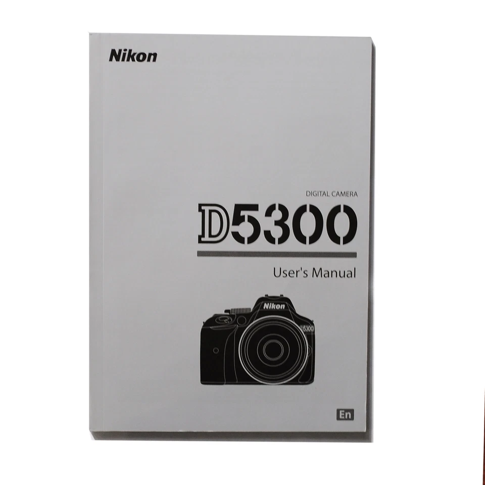 Nikon D5300 Manual de instrucciones 6"x 8" 89 páginas Foto 1 de 1