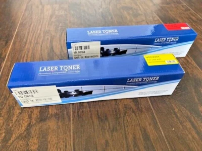 NEW replaces Konica Minolta Toner Yellow(TN711Y) & Magenta(TN711M) Set N1147 - Image 1 of 3