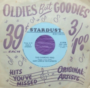 "Gary Lewis & The Playboys","This Diamond Ring","Stardust Records",,} )));0 - Picture 1 of 1