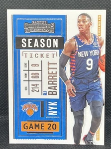 RJ Barrett 2020-21 Panini Contenders #80 New York Knicks - Picture 1 of 2