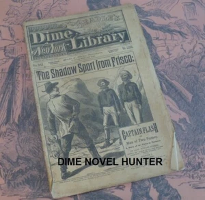 BEADLE'S NEW YORK DIME LIBRARY #941 CAPTAIN FLASH DIME ROMANZO CARTA STORIA - Foto 1 di 1