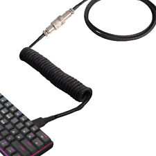 3M Type C Mechanical Keyboard Coiled Cable USB Keyboard Wire Mechanical Keyboard