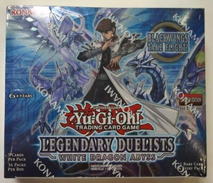 Yu-Gi-Oh! Legendary Duelists White Dragon Abyss Booster Box 1st Ed Sealed YGO - Picture 1 of 2