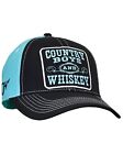 Cowgirl Hardware Women's Country Boys And Whiskey Ball Cap  Turquoise